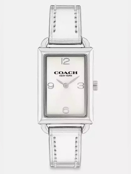 Coach New York Liz Watch 34 Mm Silver